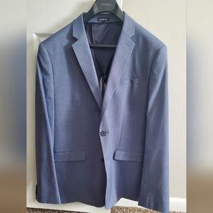 Express Light Blue Men's Suit